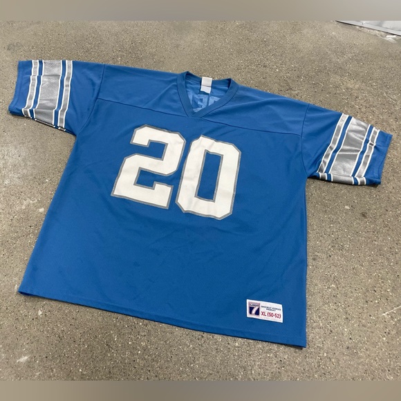 Vintage Barry Sanders Logo 7 Jersey size XL - Picture 2 of 8